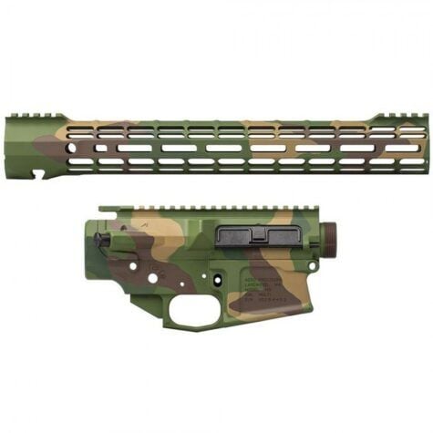 Aero Precision M5 Builder Set w/ 15" ATLAS S-ONE M-LOK Handguard - Multi Terrain Camo