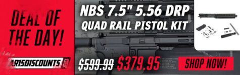 NBS 7.5" Quad Rail Pistol Kit